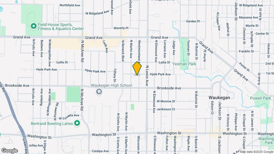 414 Westmoreland Ave Map and Location Details