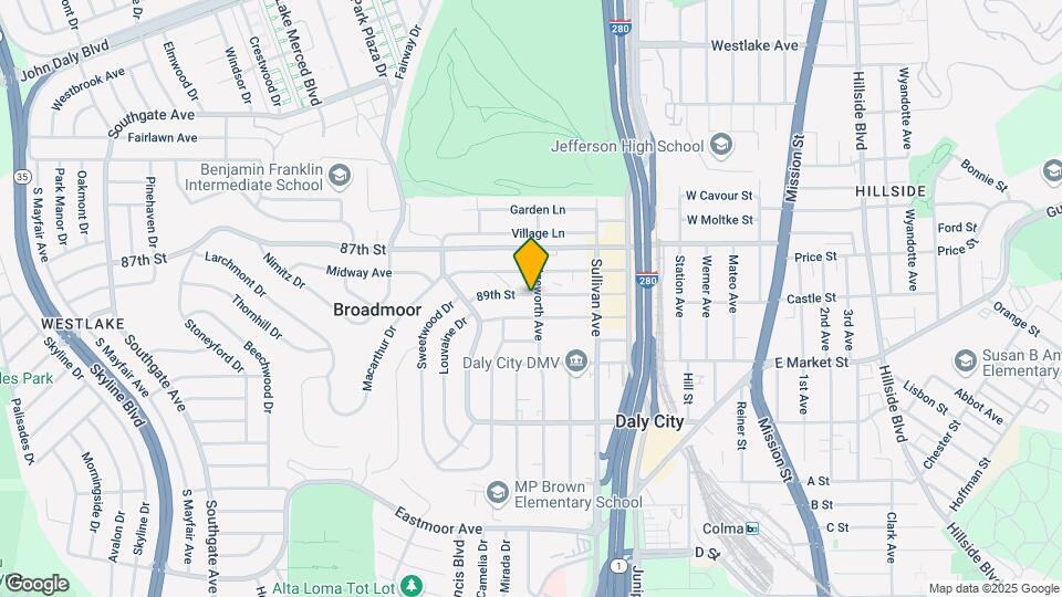 405 89th St Map and Location Details