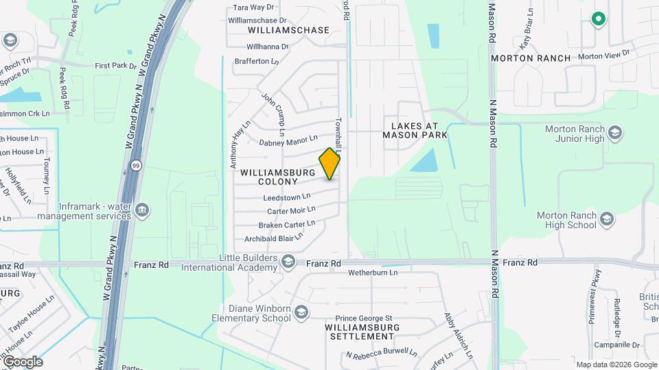 22510 Leedstown Ln Map and Location Details