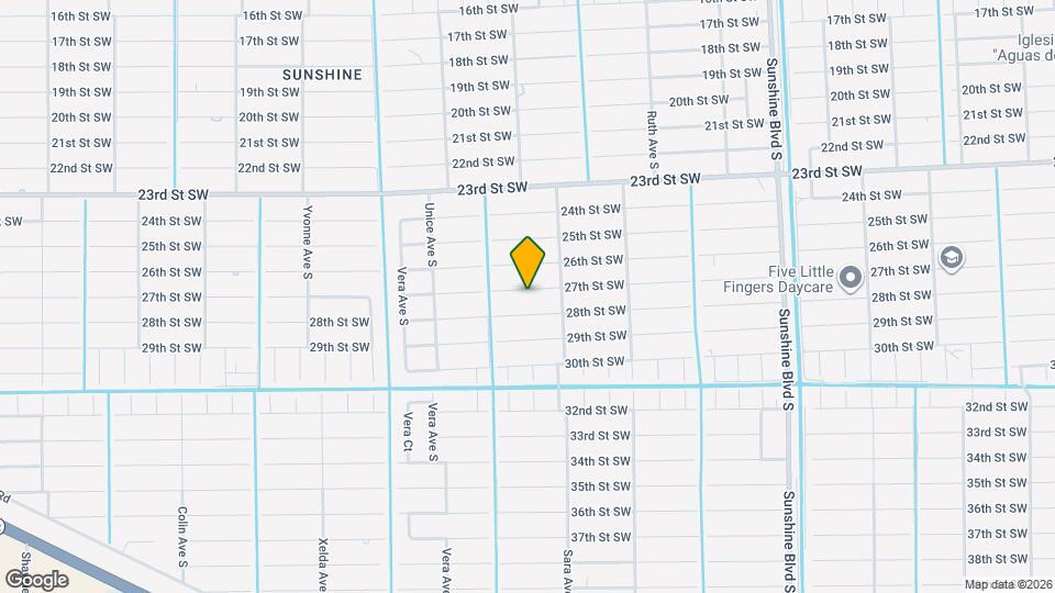 3411 27th St SW Map and Location Details