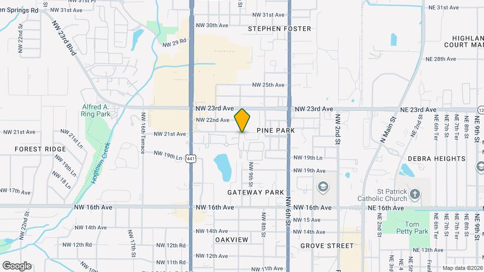 941 NW 21st Ave Map and Location Details