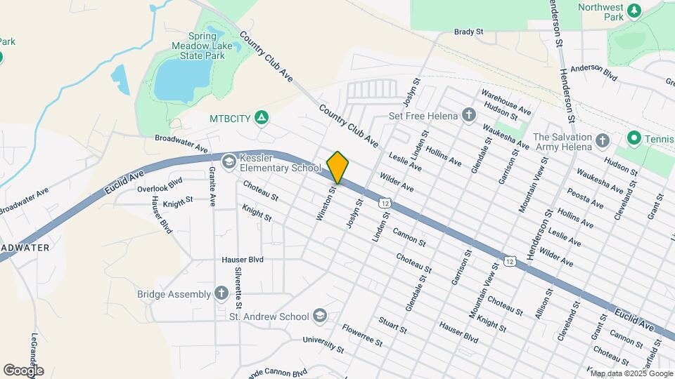 1207 Winston St Mapa y Detalles de la Ubicación