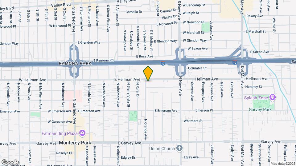 614 N Orange Ave Map and Location Details