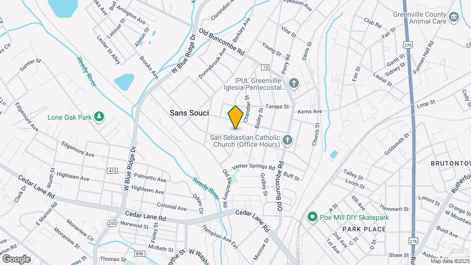 400 Morris St Map and Location Details