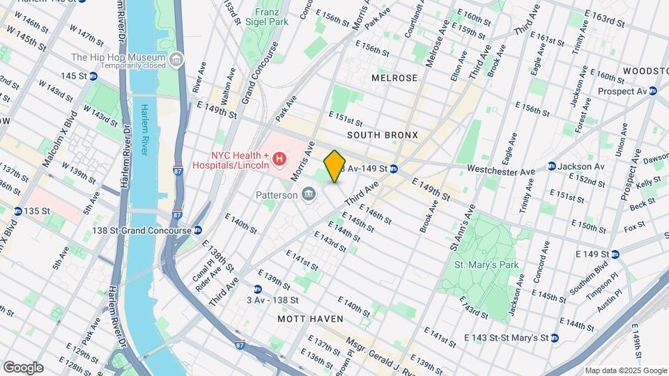 340 East 146th Street Map and Location Details