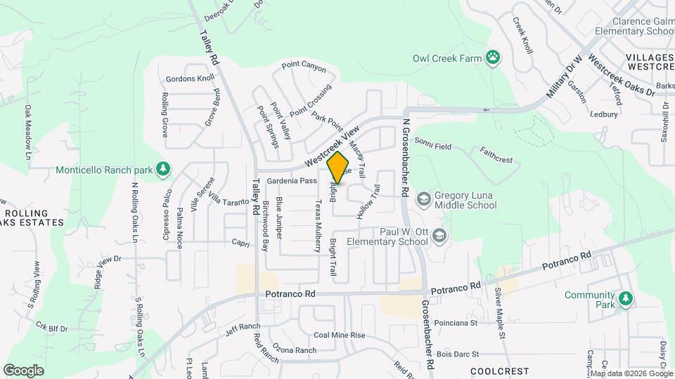 306 Bright Chase Map and Location Details