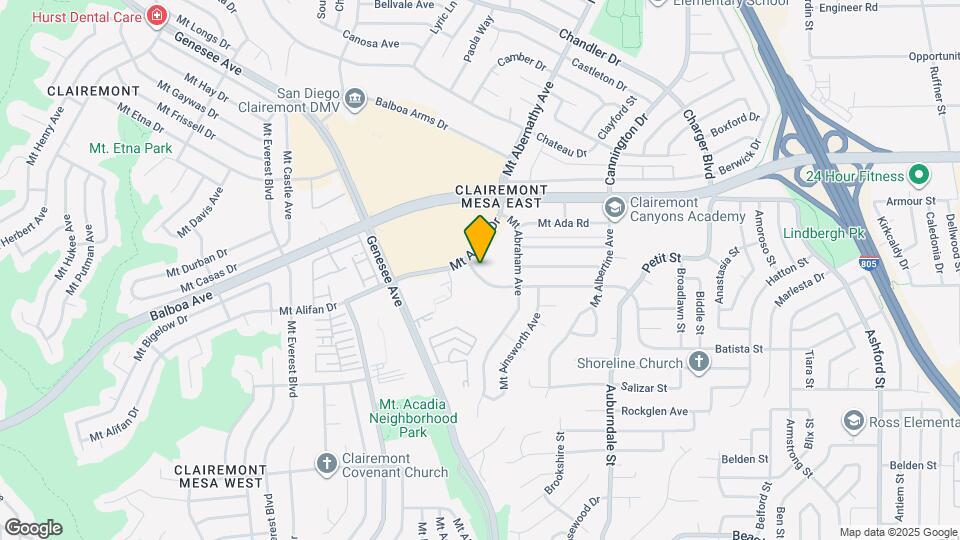 5871 Mt Alifan Dr Map and Location Details