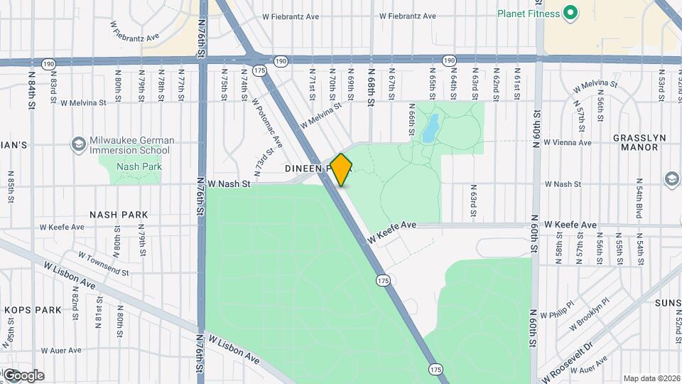 6960 W Appleton Ave Map and Location Details