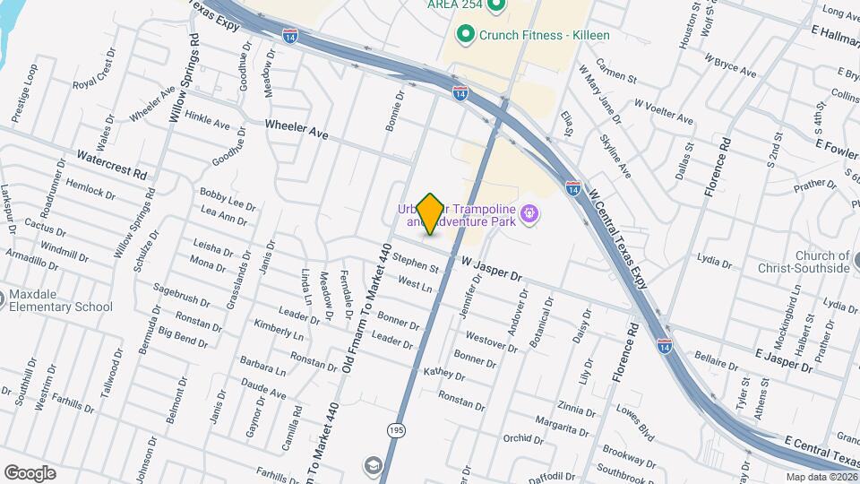 1506 Golden Eagle Ct Mapa y Detalles de la Ubicación