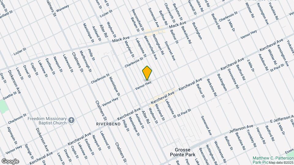 15111 Vernor Hwy, Unit 6 Map and Location Details