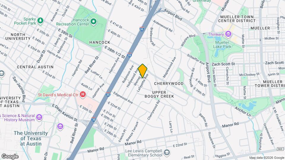 3510 Lafayette Ave Map and Location Details