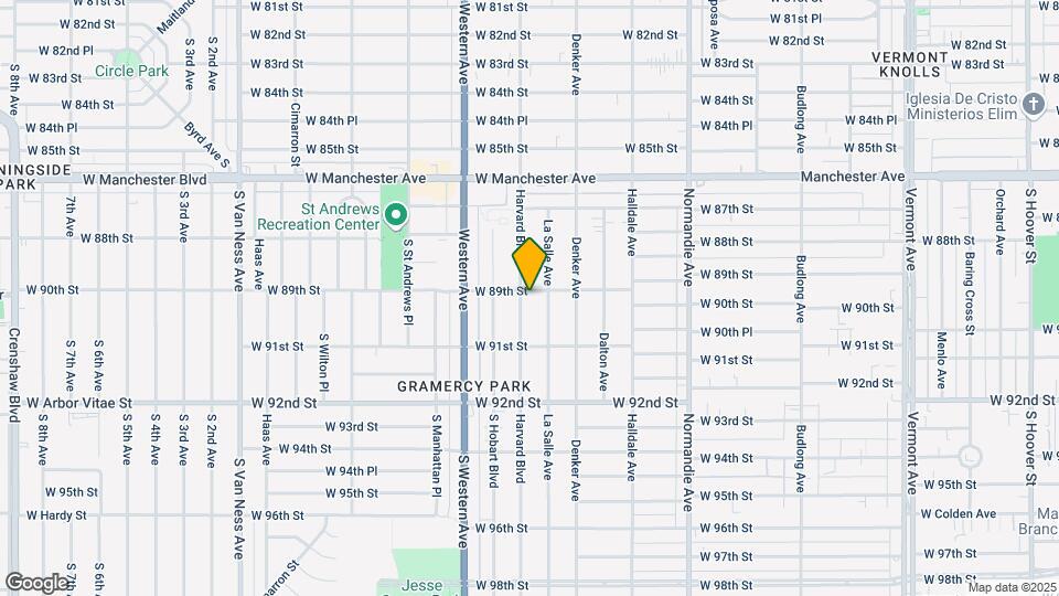 8906 Harvard Blvd Map and Location Details