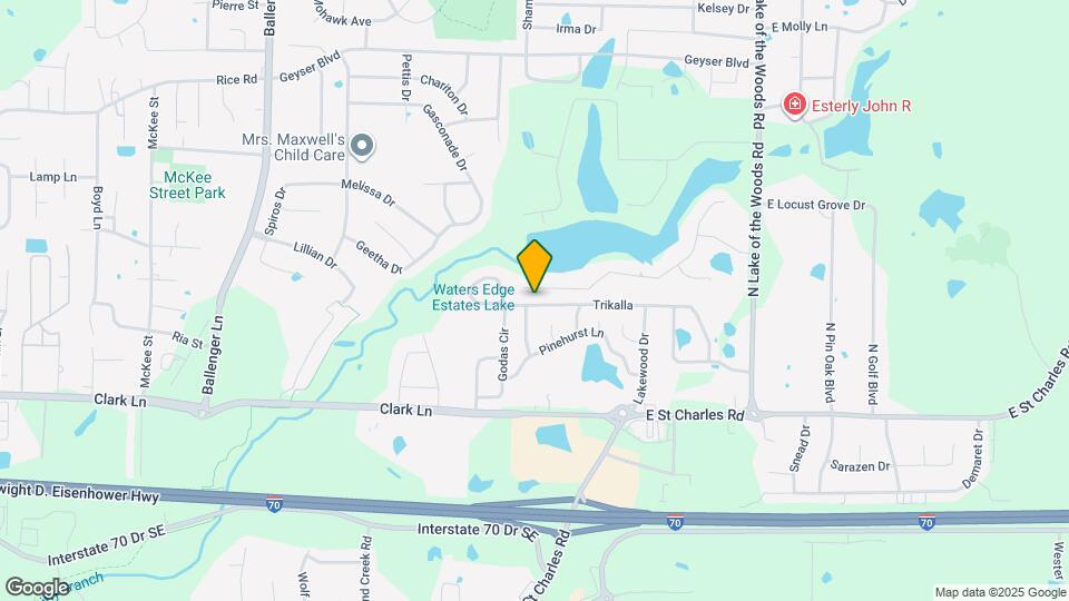 5305 E Trikalla Dr Map and Location Details