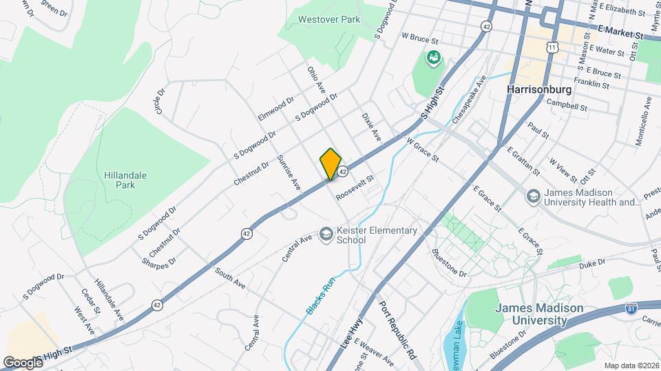 758 S High St Map and Location Details