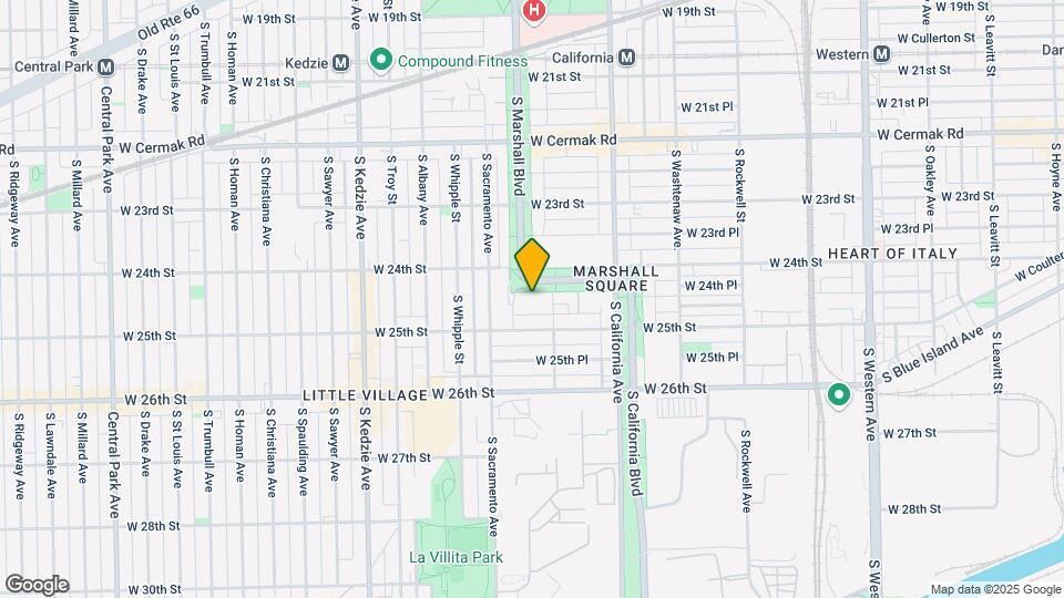 2917 W 24th Blvd Map and Location Details