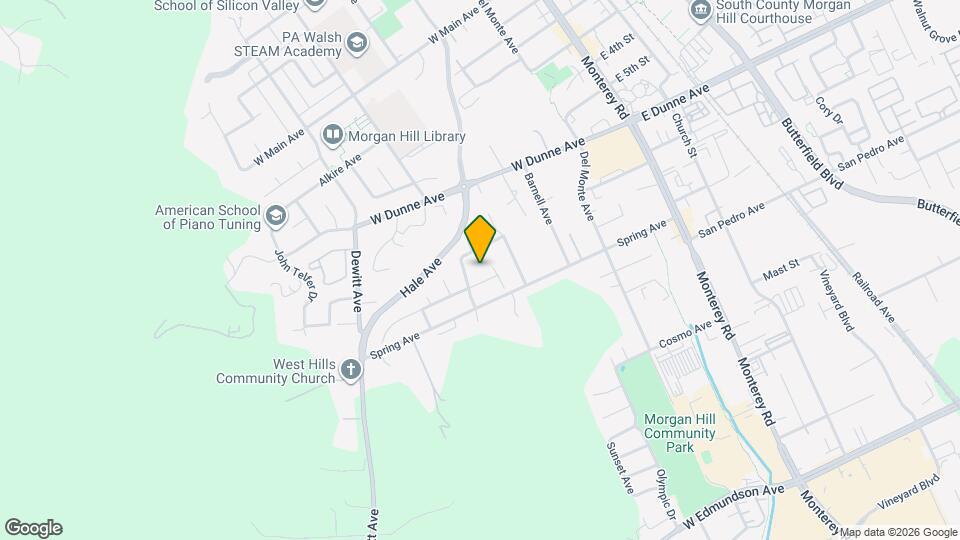 16745 Spring Hill Ct Map and Location Details