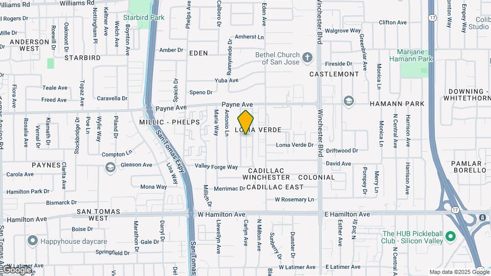 1384 Essex Way Mapa y Detalles de la Ubicación
