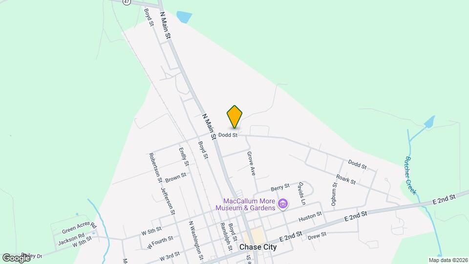 242 Dodd St Map and Location Details