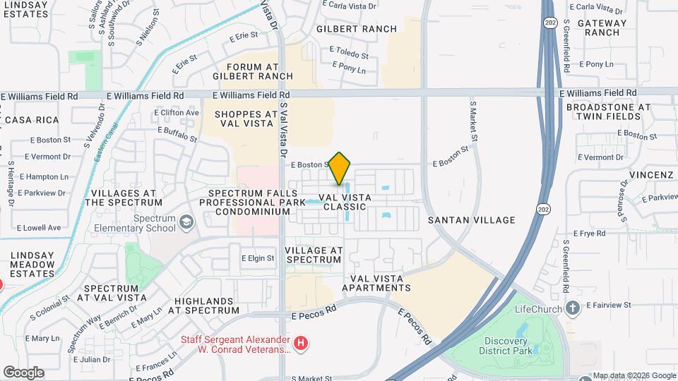 2675 S Balsam Dr Map and Location Details