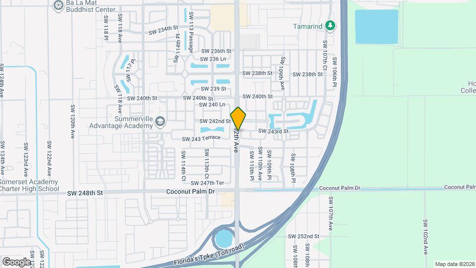 24301 SW 112th Ave Map and Location Details