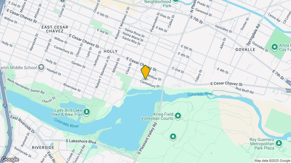 2604 Canterbury St Map and Location Details