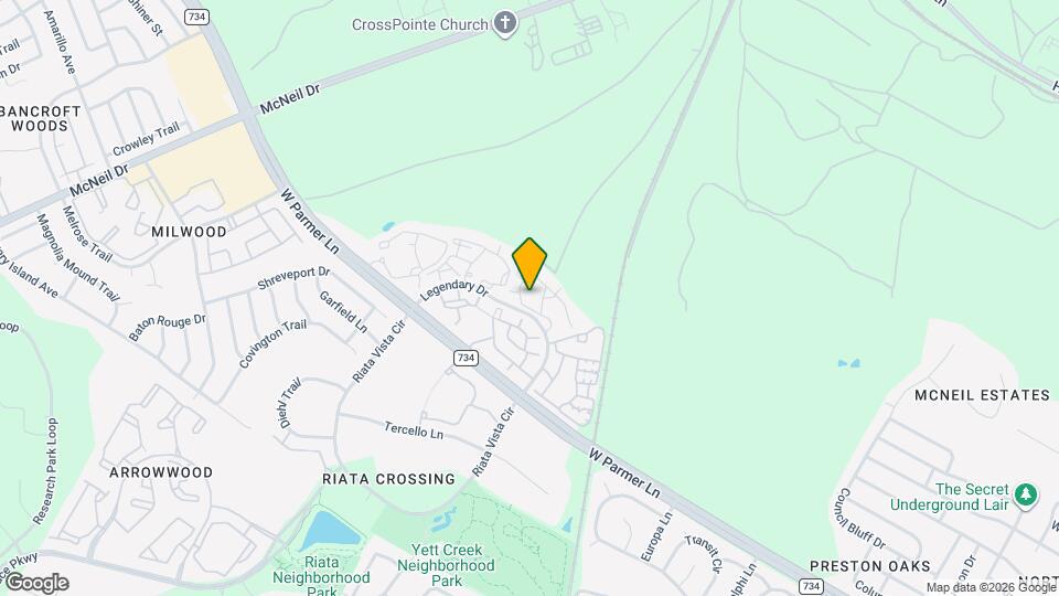 13201 Legendary Dr, Unit 11208 Mapa y Detalles de la Ubicación