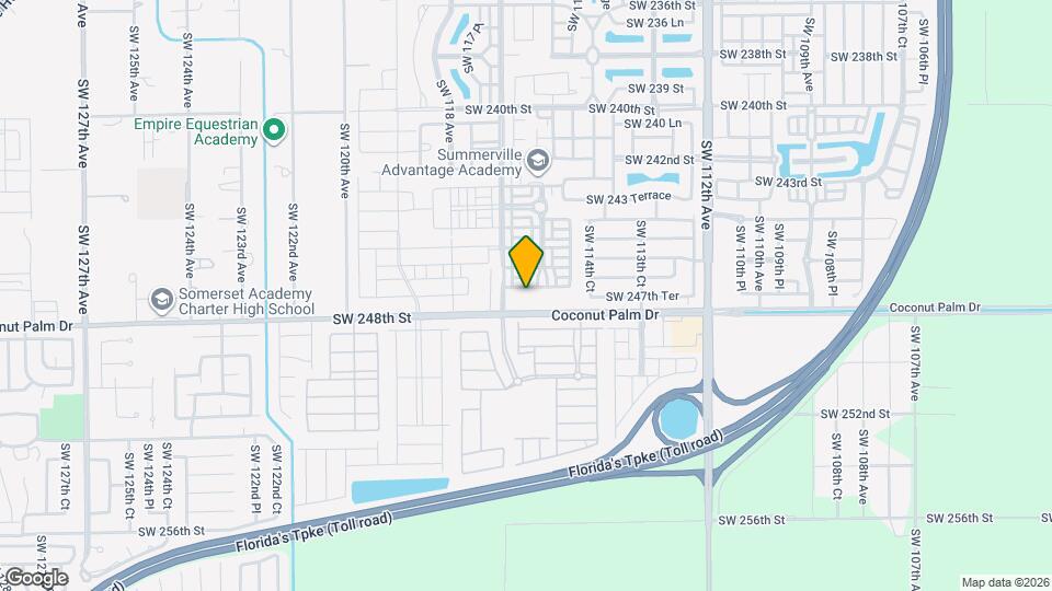 24641 SW 117th Path Mapa y Detalles de la Ubicación