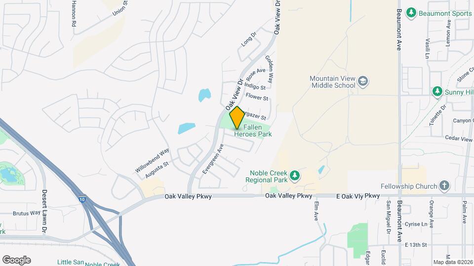 758 Hillview St Map and Location Details