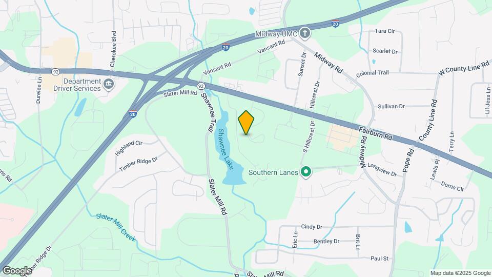 4181 Denton Dr Map and Location Details