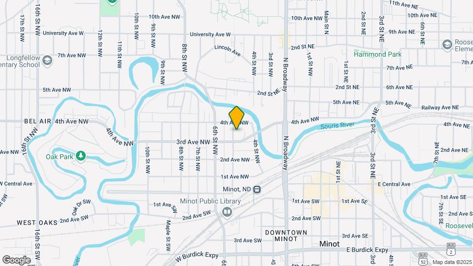 314 5th St NW Map and Location Details