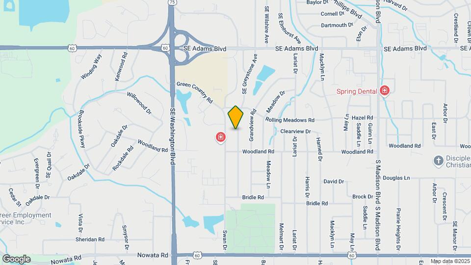 1217 SE Greystone Ave Map and Location Details