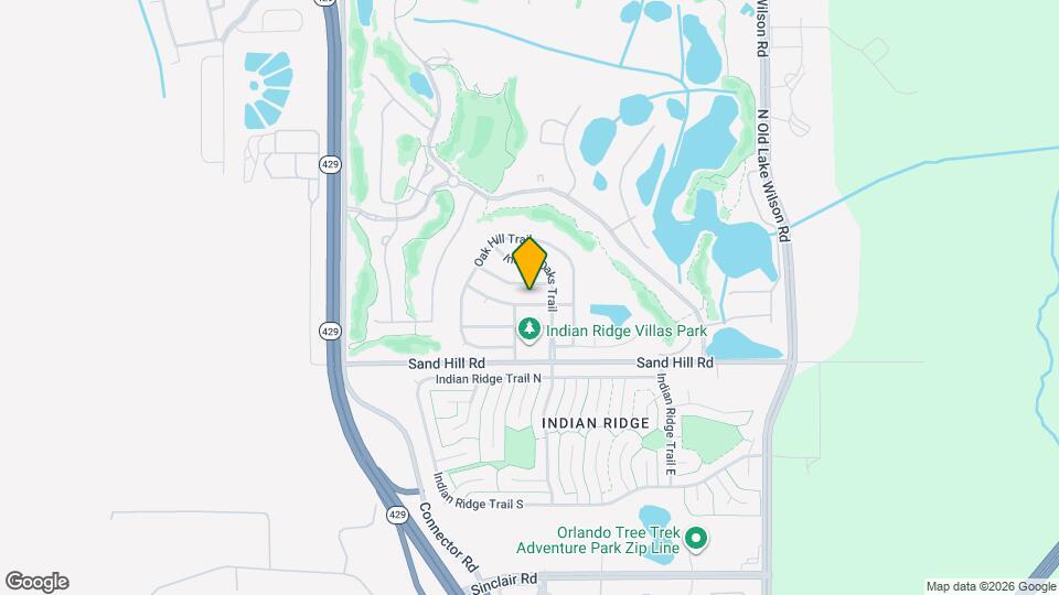 7811 Turkey Oak Ln Map and Location Details