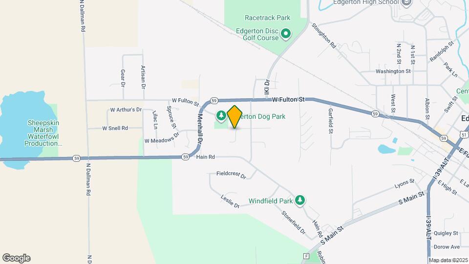 1244 Salem Dr Map and Location Details