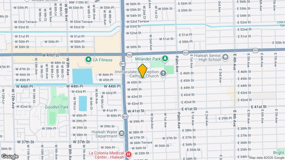 257 W 45th St Map and Location Details