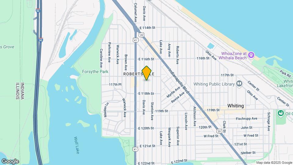 1719 Davis Ave Mapa y Detalles de la Ubicación