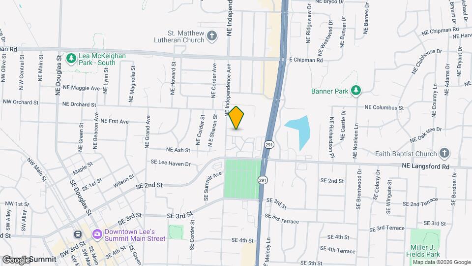 817 NE Independence Ct Map and Location Details