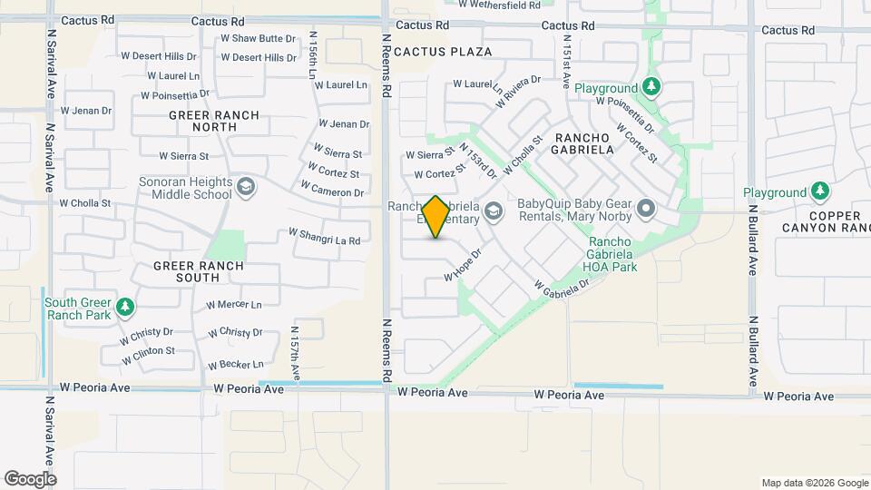 15441 W Shangri La Rd Map and Location Details