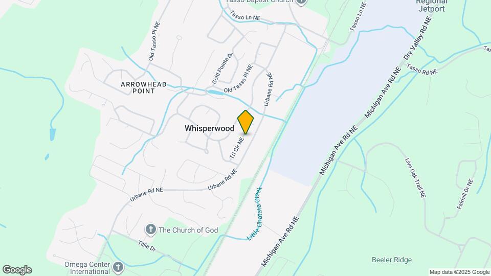 926 Tri Cir NE Map and Location Details