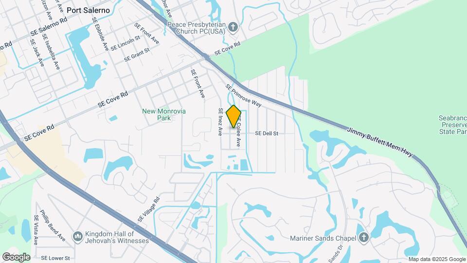 5753 SE Mercedes Ave Map and Location Details