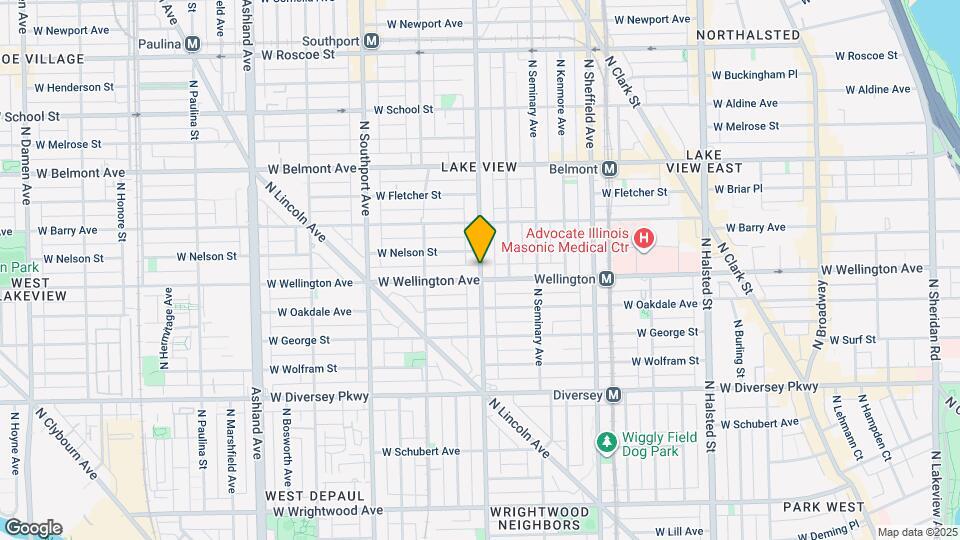 3008 N Racine Ave Map and Location Details