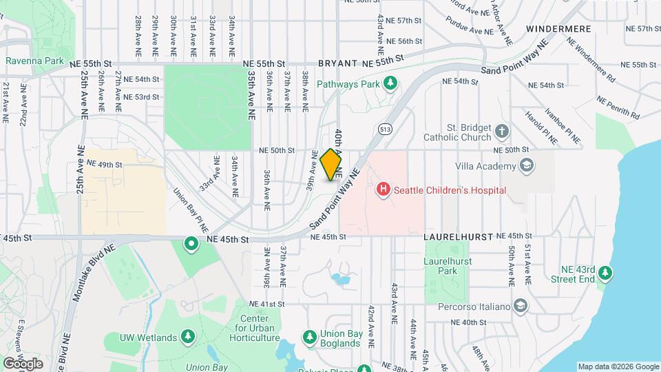 4705 40th Ave NE, Unit 4705 Map and Location Details