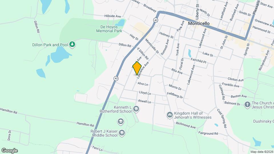 19 Lawrence Ave Map and Location Details