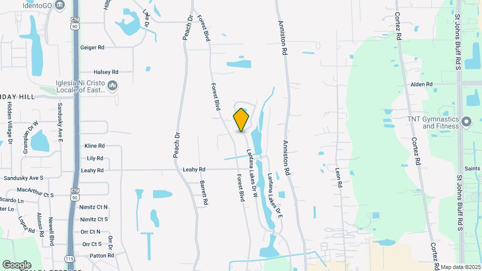 2750 Lantana Lakes Dr W Map and Location Details