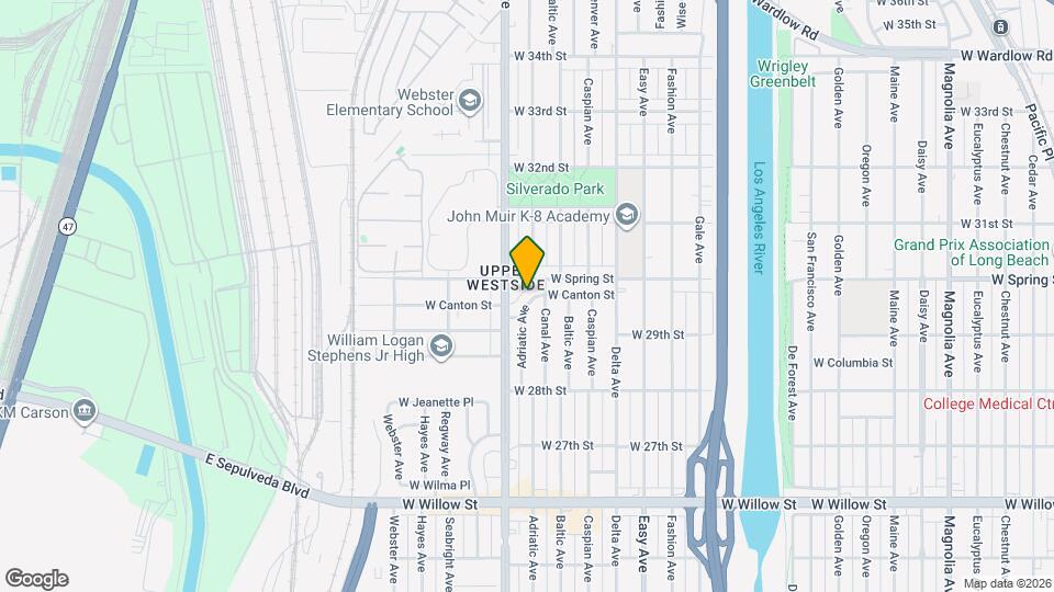 2941 Adriatic Ave Map and Location Details