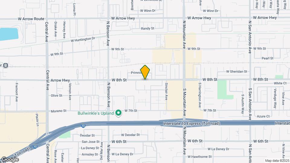 1408 W 8th St Map and Location Details