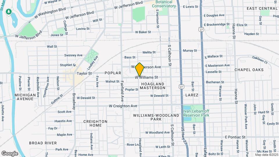 343 W Williams St Map and Location Details