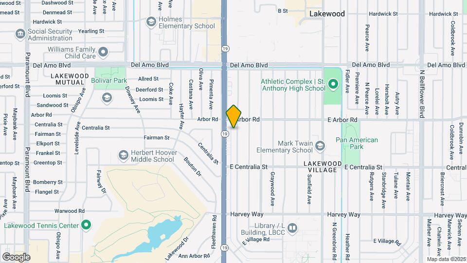4633 Pepperwood Ave Map and Location Details