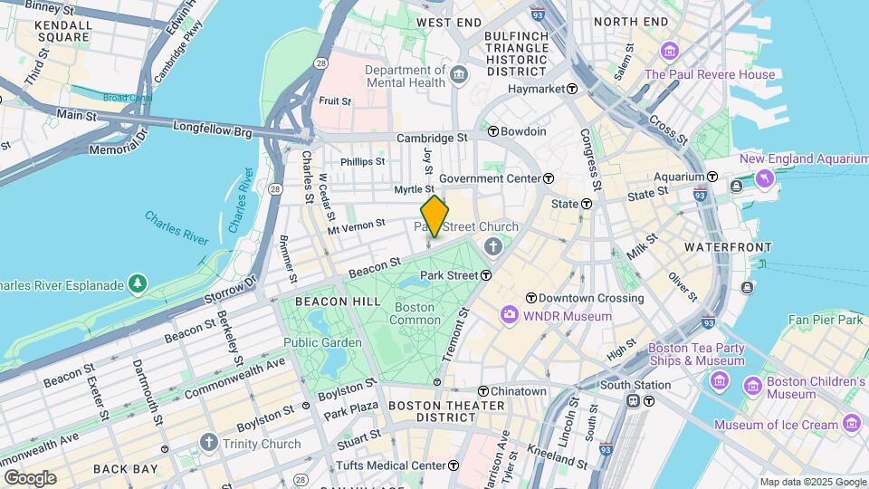 25 Beacon St, Unit Beacon St #3 Map and Location Details