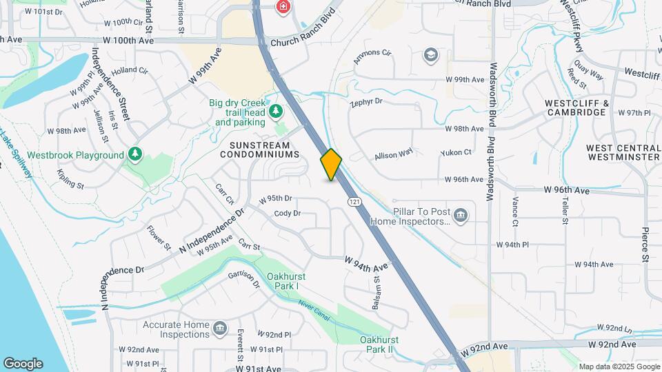 9662 Brentwood Way Map and Location Details