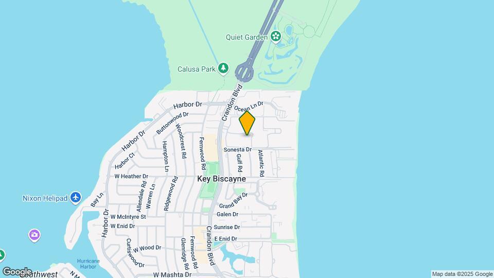 151 Crandon Blvd Map and Location Details
